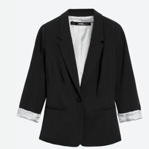 Kensie Black Blazer, Size Medium